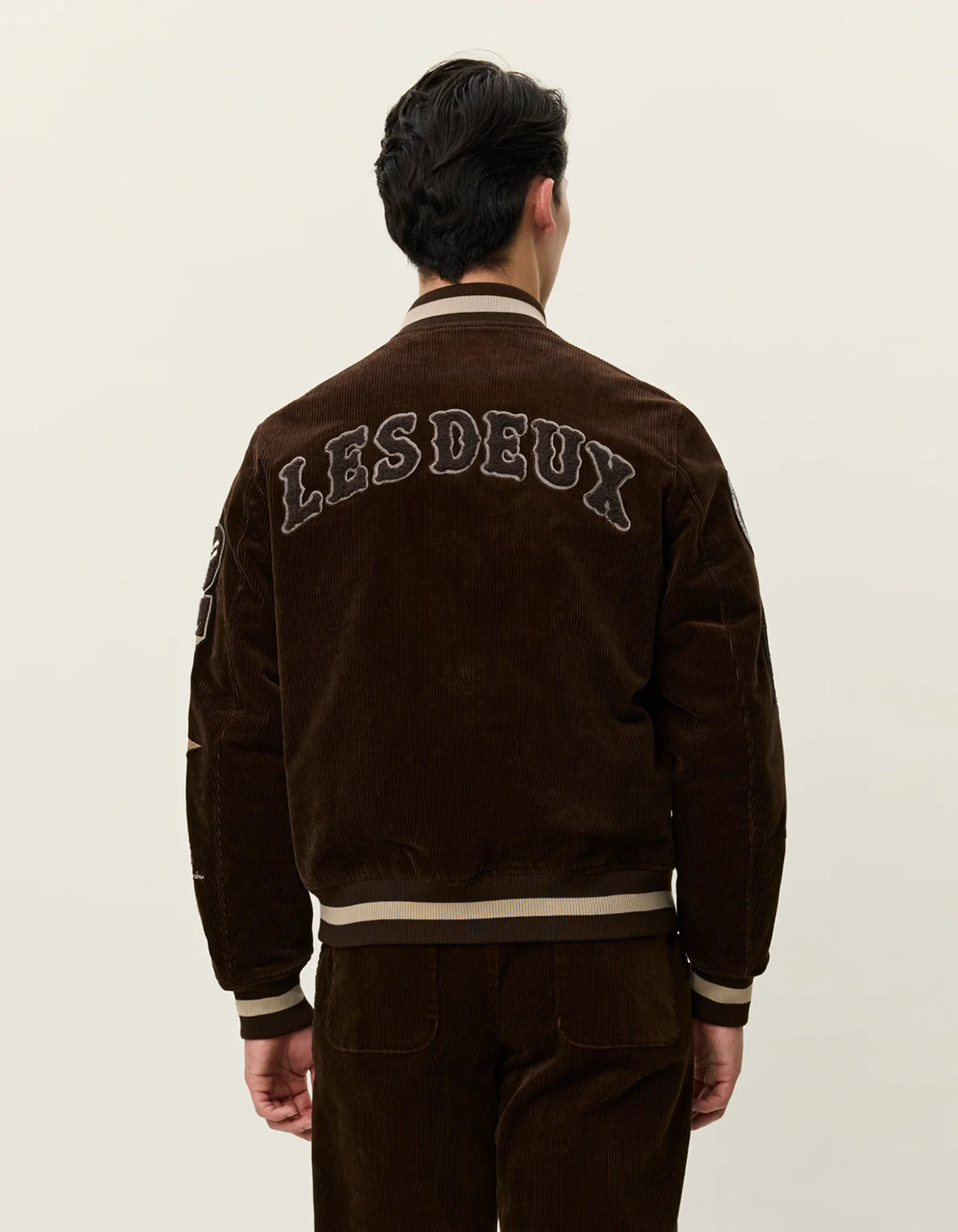 LES DEUX CORDUROY VARSITY JACKET 1001022