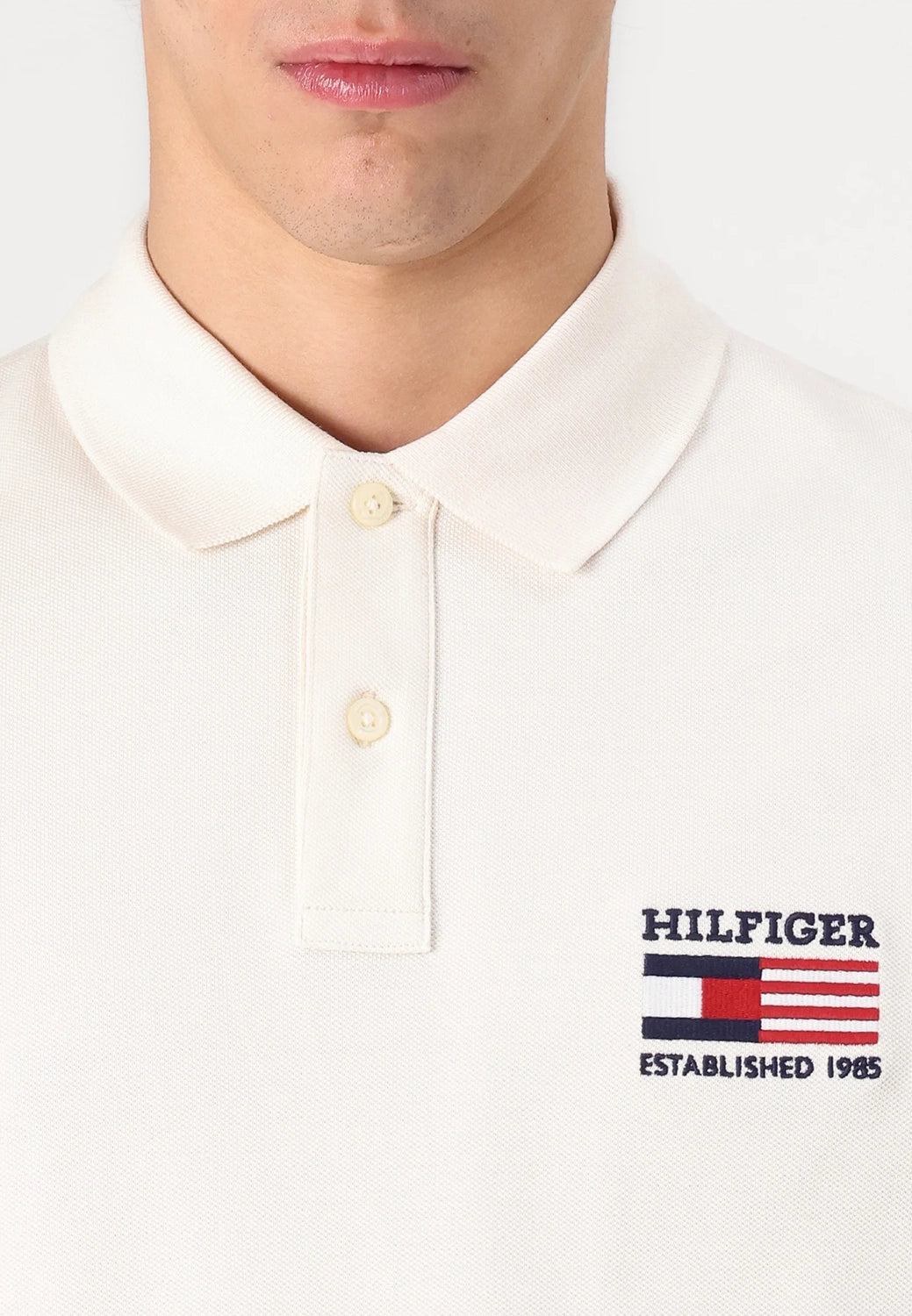 TOMMY HILFIGER FLAG BADGE REG POLO MW0MW39836