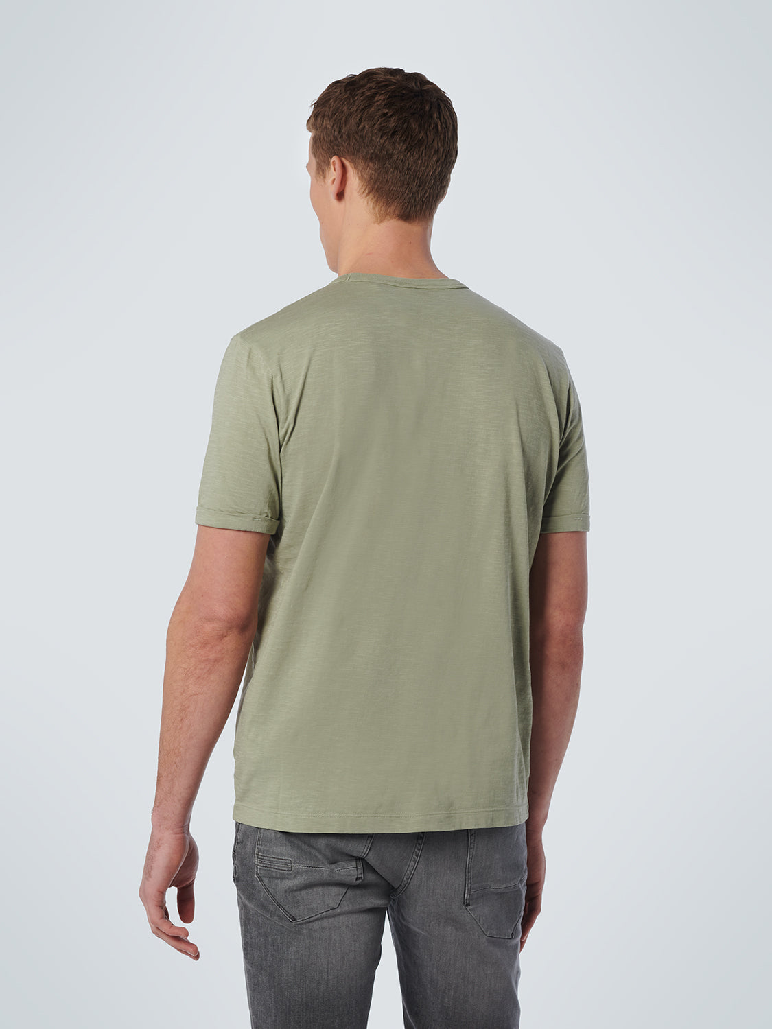 NO EXCESS UNIVERSITY PRINT CREWNECK T-SHIRT 19350370