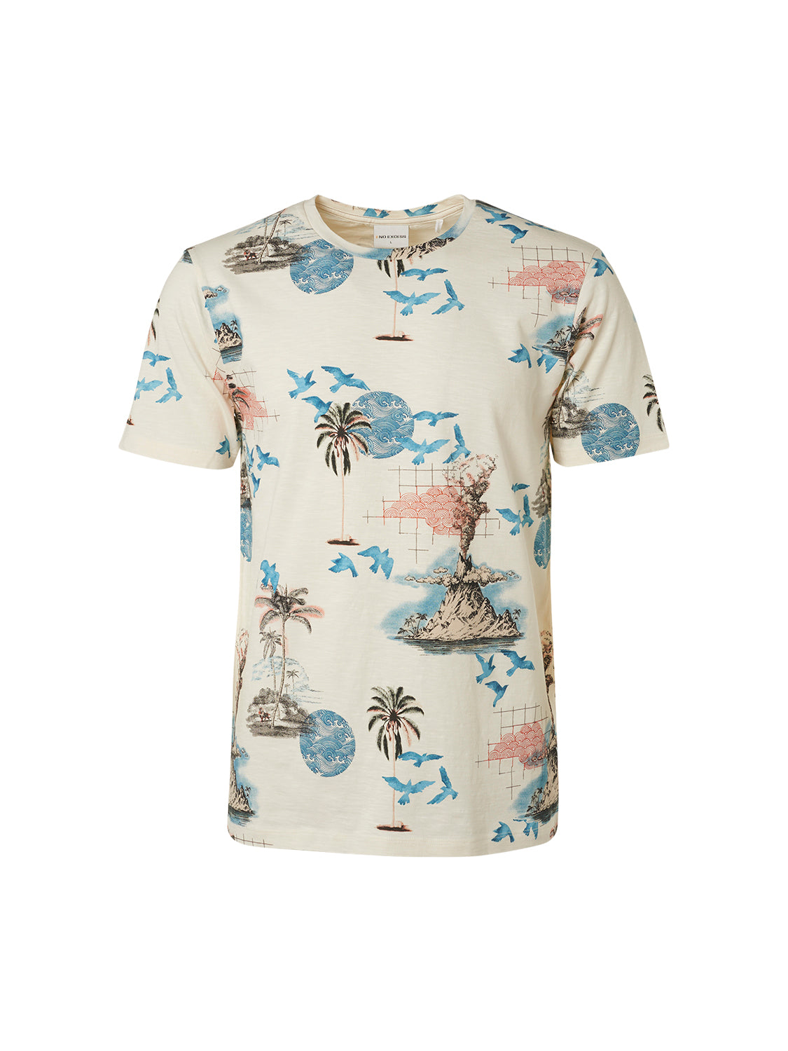 NO EXCESS ALLOVER PRINT CREWNECK T-SHIRT 19350374