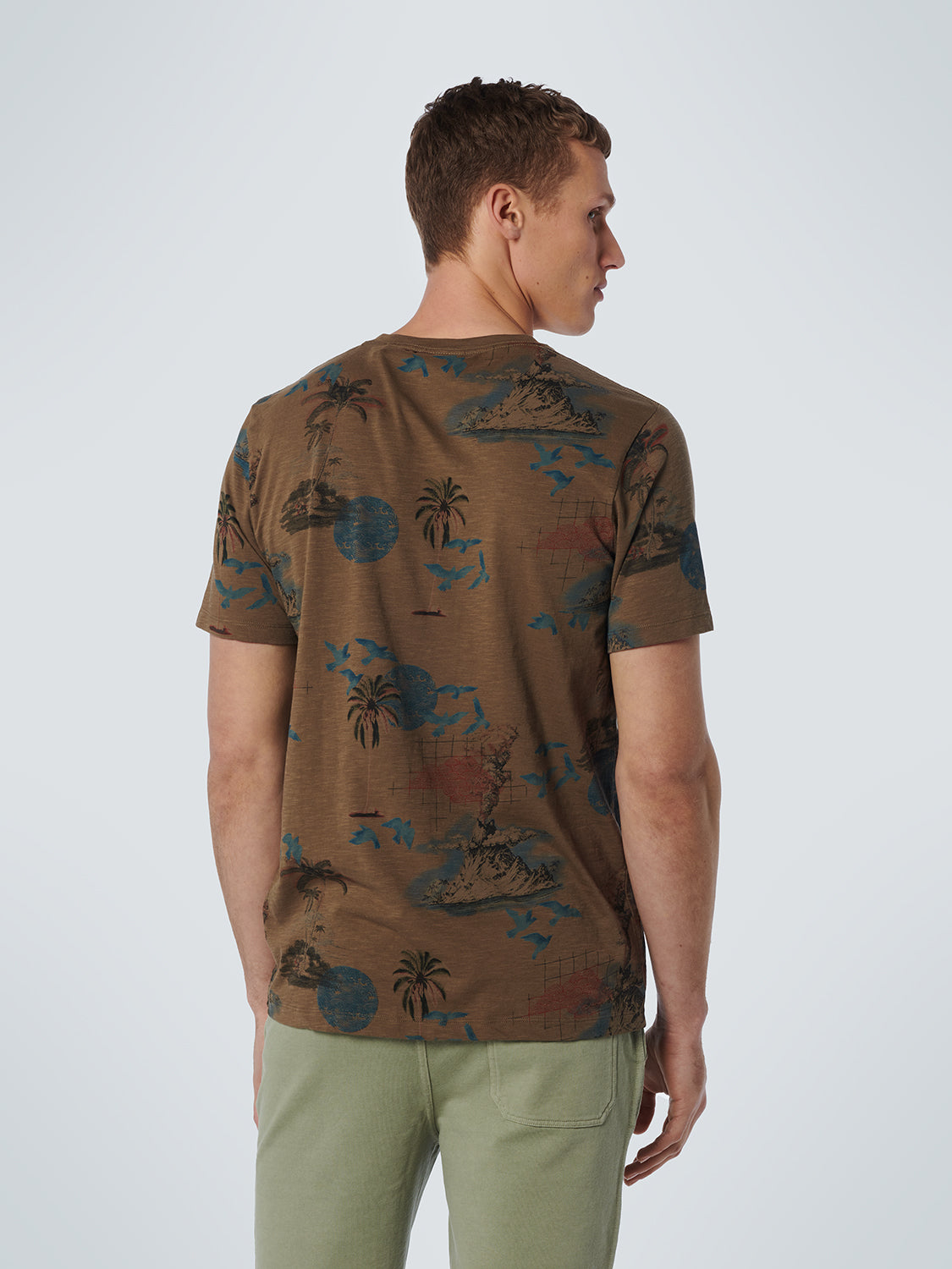 NO EXCESS ALLOVER PRINT CREWNECK T-SHIRT 19350374