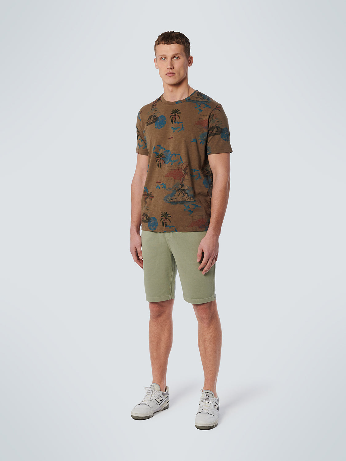 NO EXCESS ALLOVER PRINT CREWNECK T-SHIRT 19350374