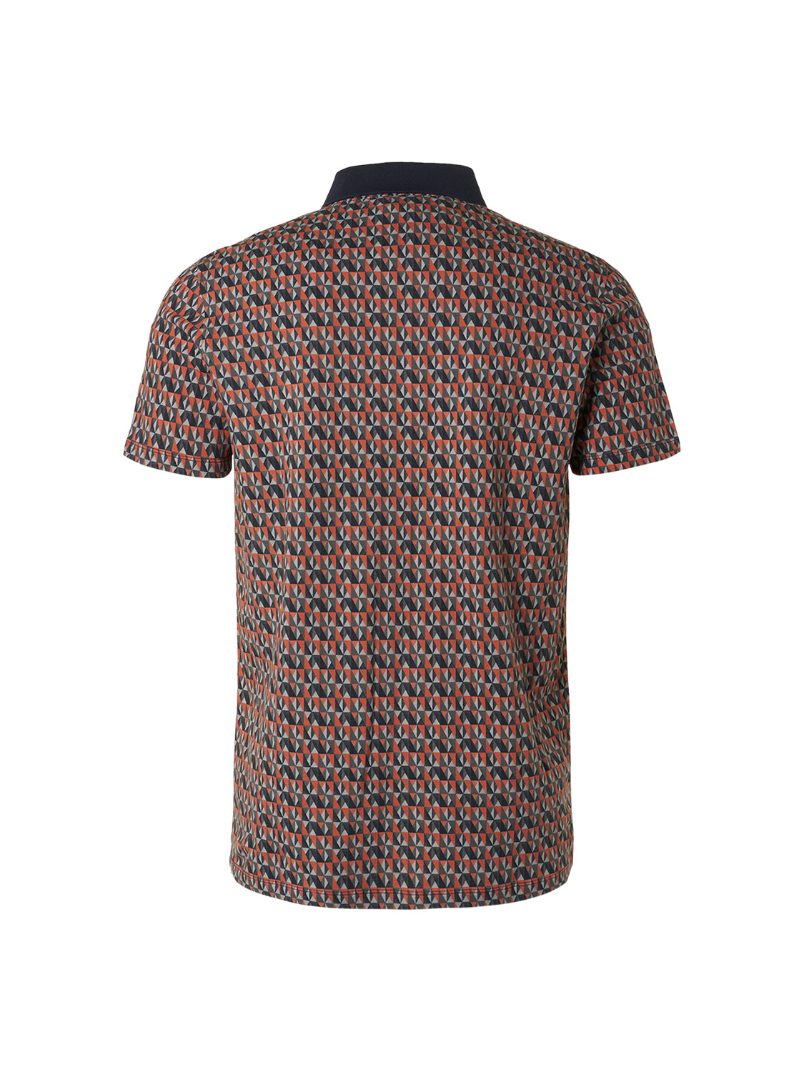 NO EXCESS ALLOVER PRINT STRETCH PIQUE POLO 19370319