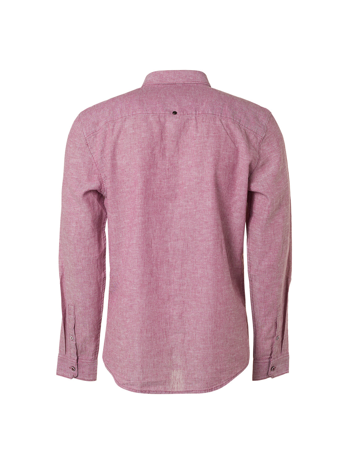 NO EXCESS LINEN BLEND L/S SHIRT 19470215