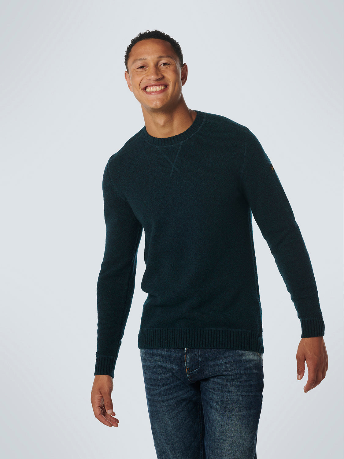 NO EXCESS CREWNECK SOFT STRETCH PULLOVER 21210918