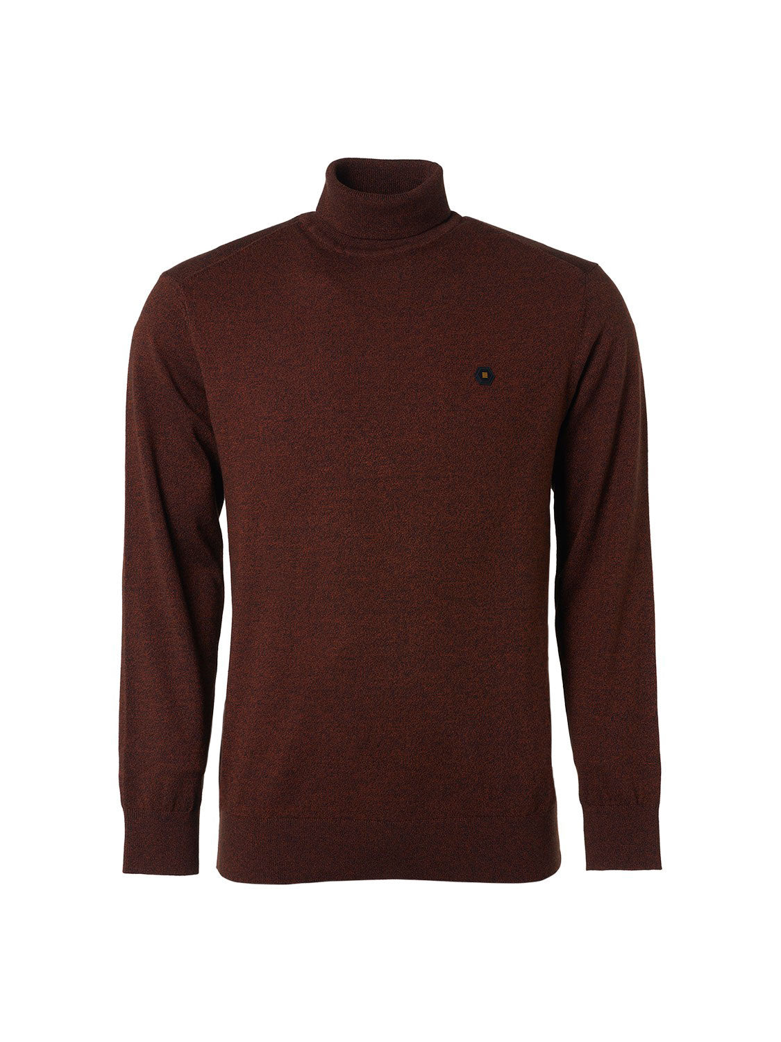 NO EXCESS PULLOVER 2 COLOURED MELANGE ROLLNECK 21210982