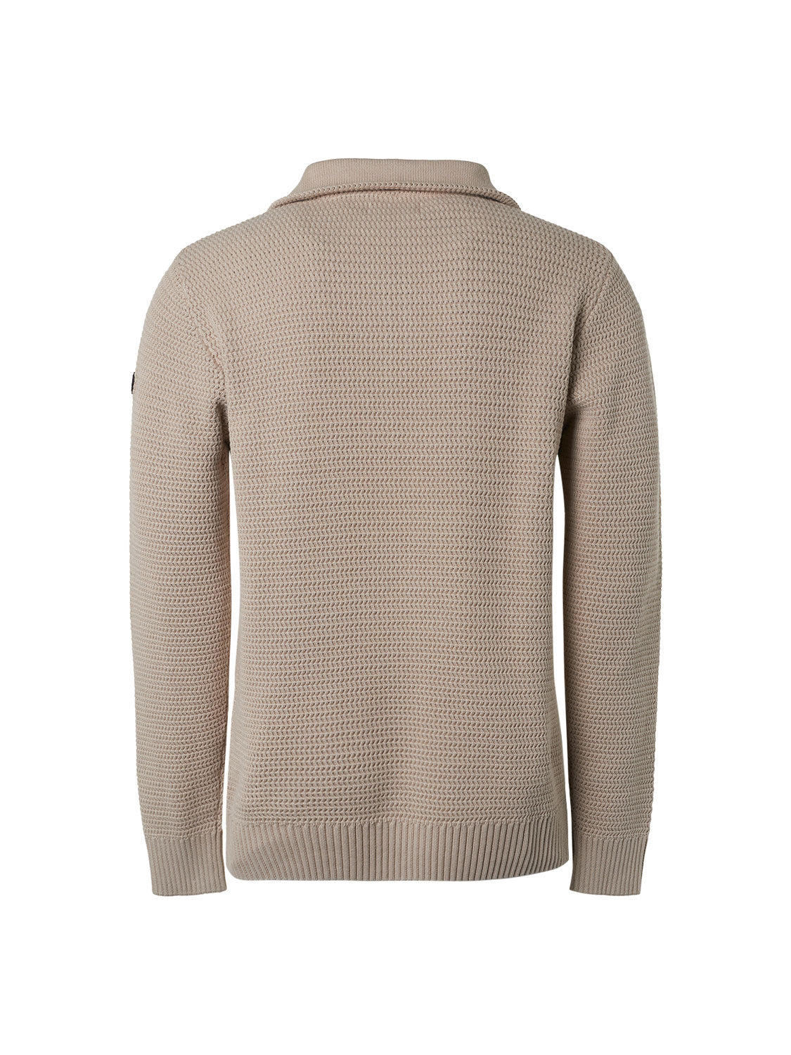 NO EXCESS PULLOVER HALF ZIPPER SOLID JACQUARD KNIT 21230932