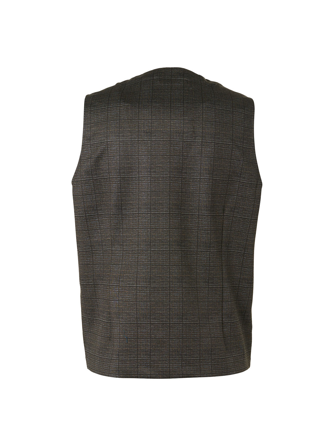 NO EXCESS JERSEY STRETCH CHECK GILET 21640805