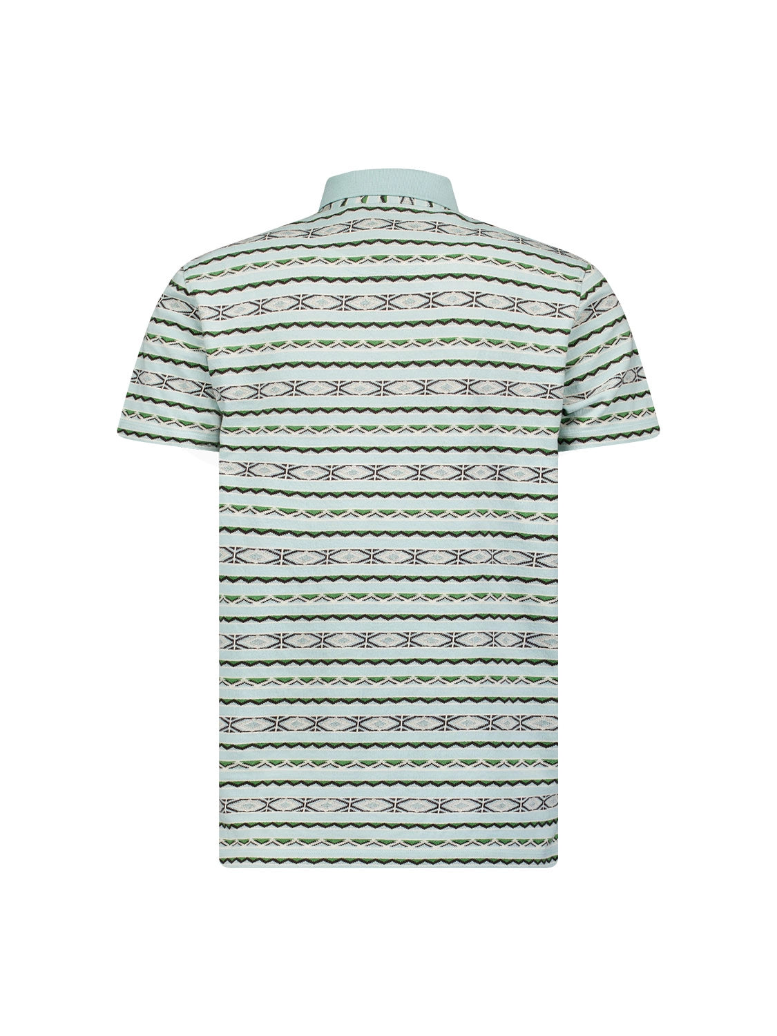 NO EXCESS KNITTED STRIPE POLO 23380351