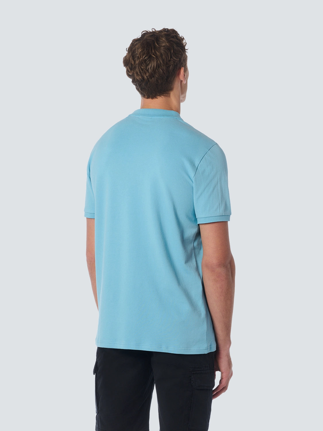 NO EXCESS JOHNNY COLLAR SOLID POLO 23390361