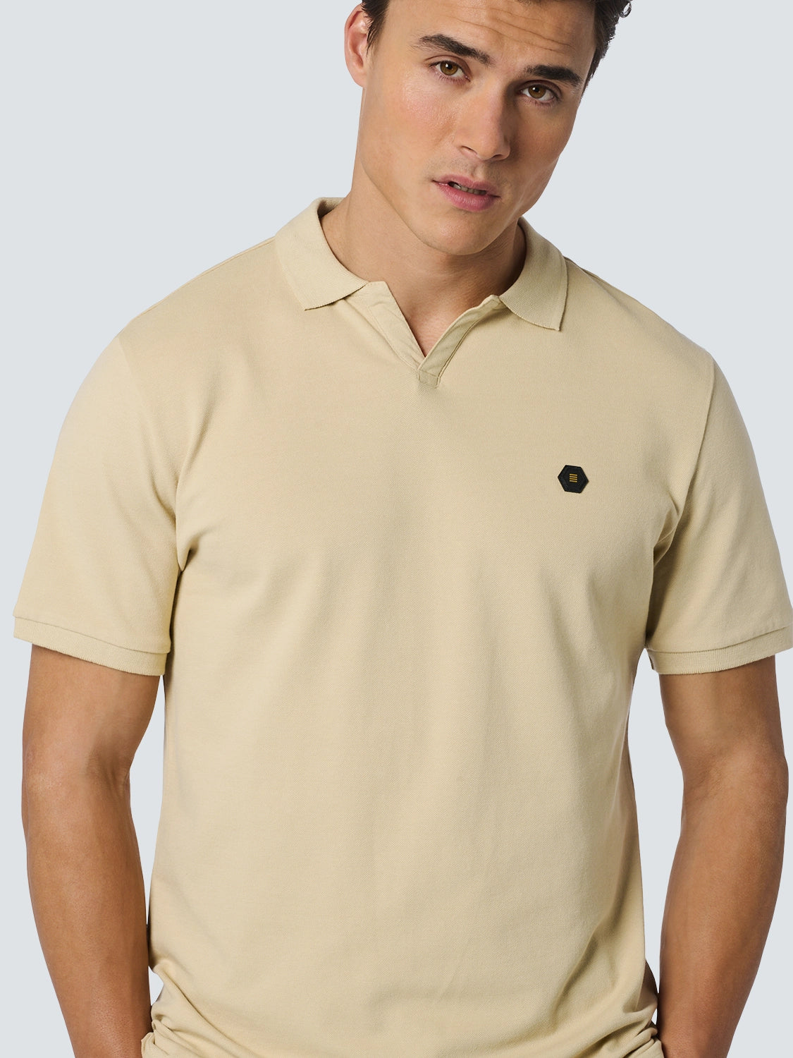 NO EXCESS JOHNNY COLLAR SOLID POLO 23390361