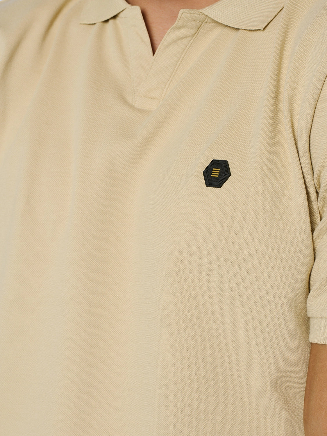 NO EXCESS JOHNNY COLLAR SOLID POLO 23390361