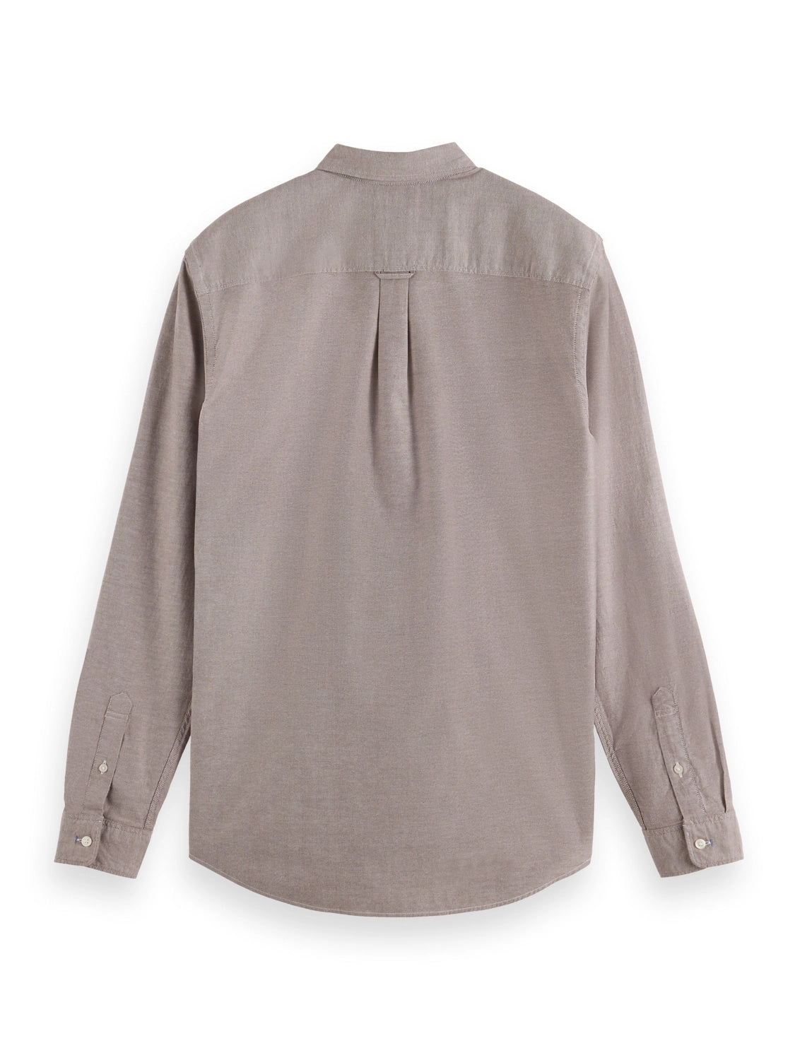 SCOTCH & SODA ESSENTIAL SOLID COTTON OXFORD L/S SHIRT 178705