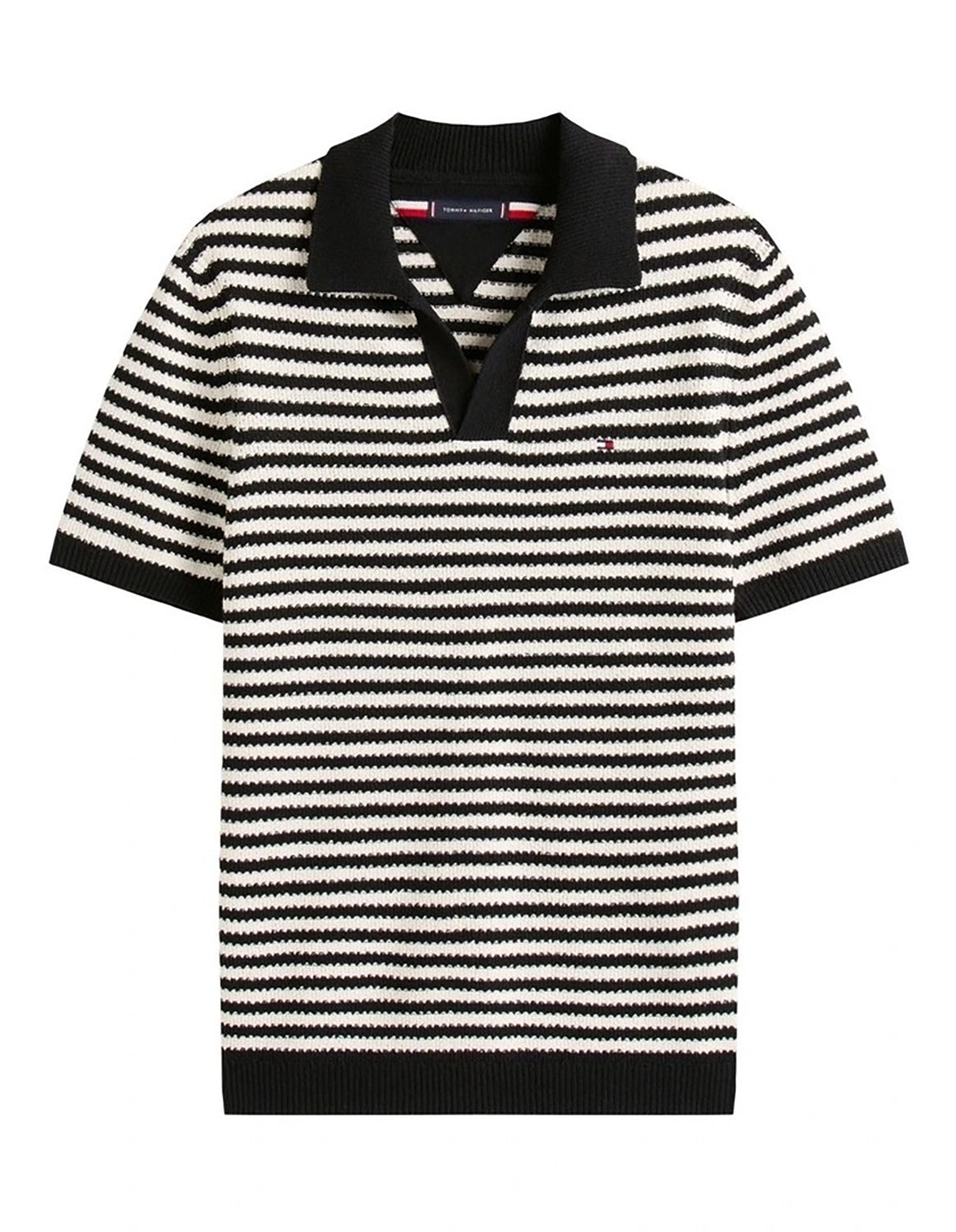 TOMMY HILFIGER KNIT TEXTURED S/S POLO MW0MW39531