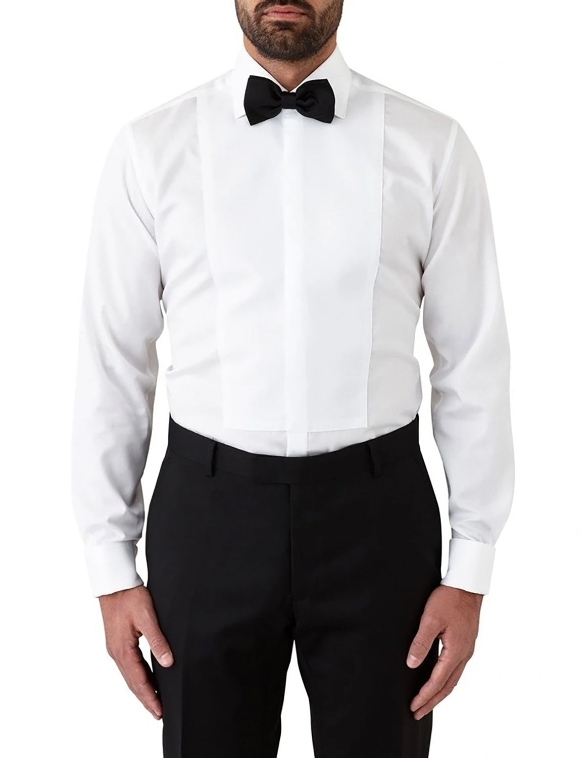 CAMBRIDGE KENT MARCELLO CONCELED BUTTON DINNER SHIRT FGW014