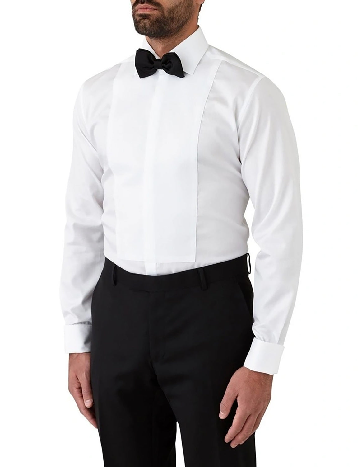 CAMBRIDGE KENT MARCELLO CONCELED BUTTON DINNER SHIRT FGW014