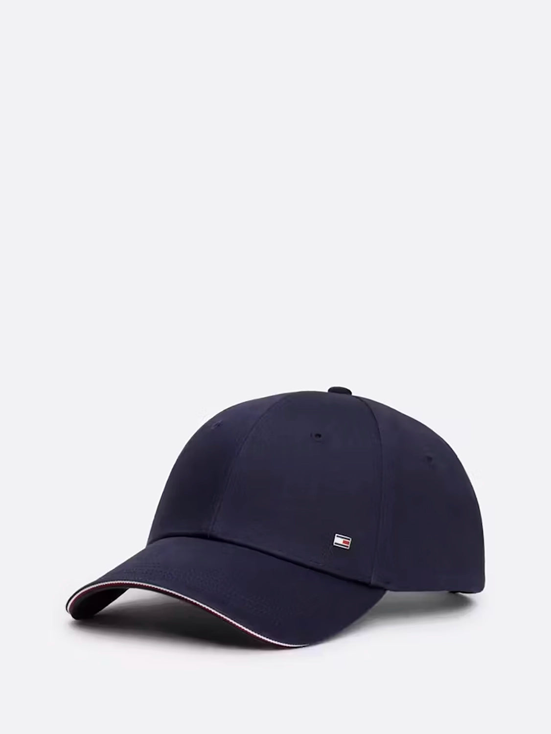 TOMMY HILFIGER CORPORATE 6 PANEL COTTON BASEBALL CAP AM0AM12534