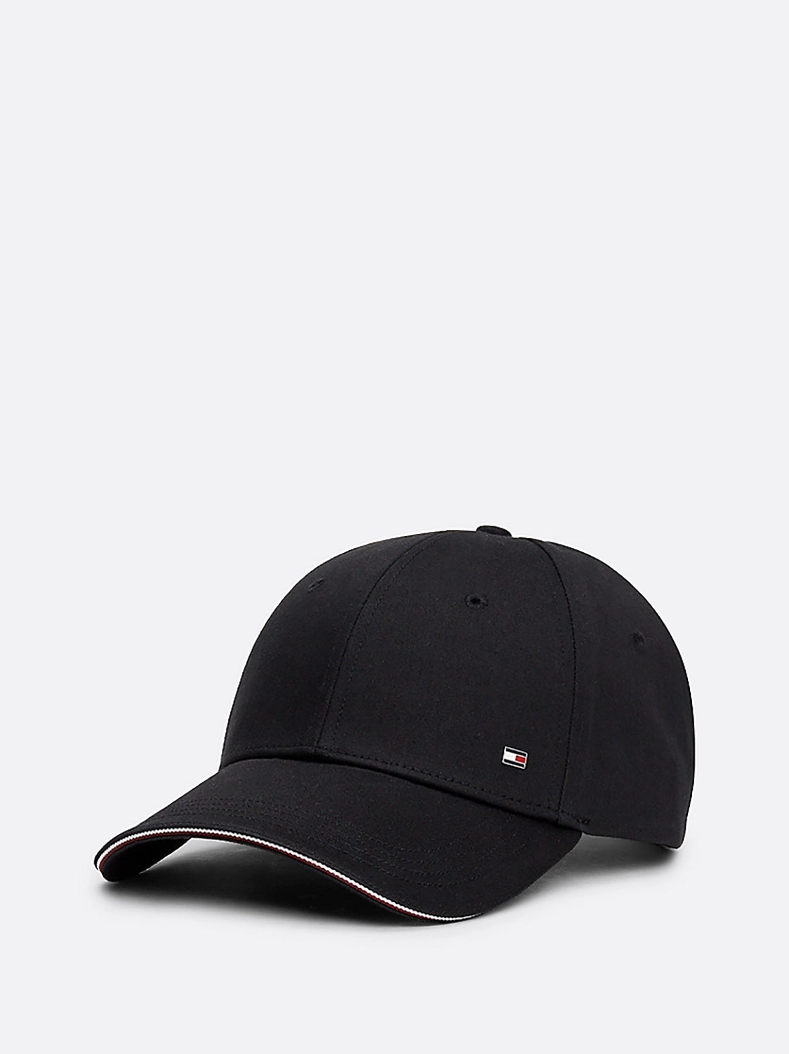 TOMMY HILFIGER CORPORATE 6 PANEL COTTON BASEBALL CAP AM0AM12534