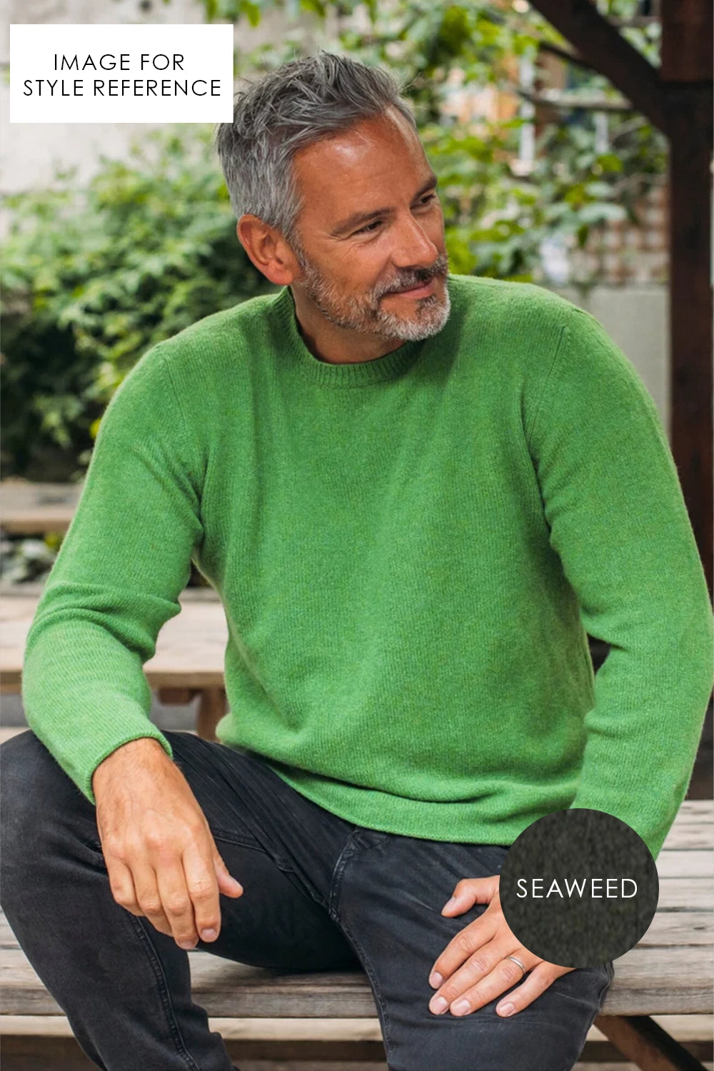 ERIBE SCOTLAND CORRY 100% FINE MERINO WOOL T-SHIRT SWEATER P4271