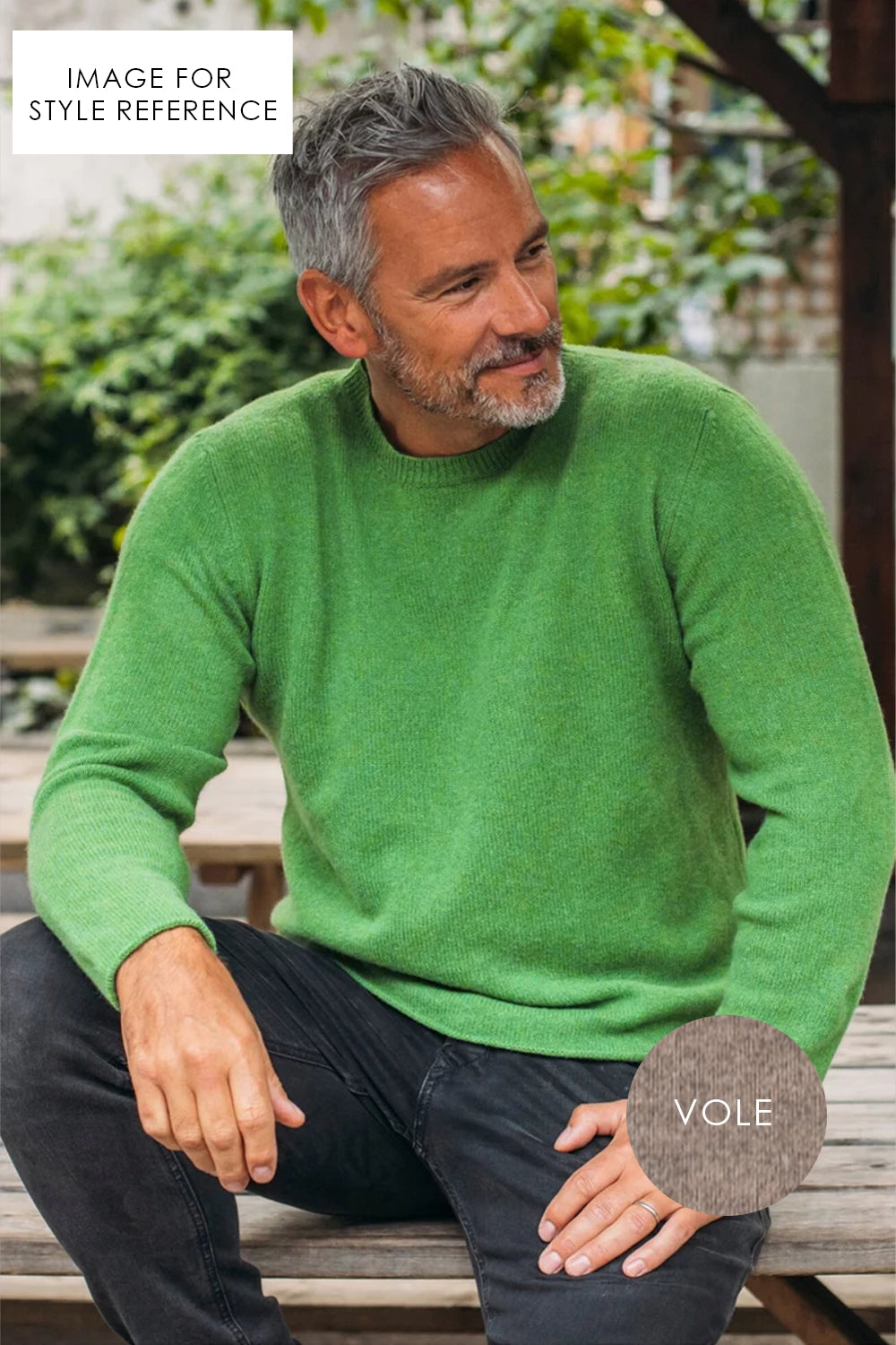 ERIBE SCOTLAND CORRY 100% FINE MERINO WOOL T-SHIRT SWEATER P4271