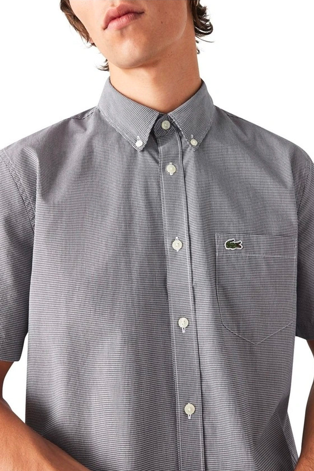 LAC S/S GINGHAM SHIRT