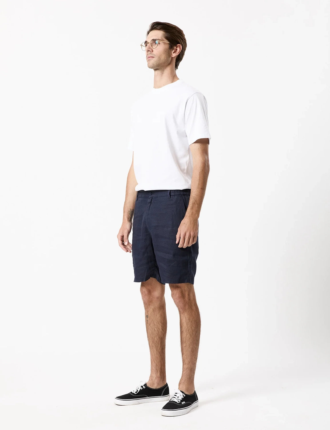 MR SIMPLE TANNER 3.0 LINEN SHORTS M104304