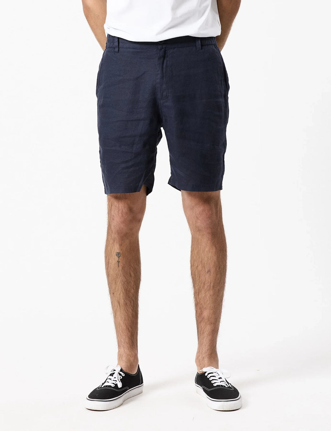MR SIMPLE TANNER 3.0 LINEN SHORTS M104304