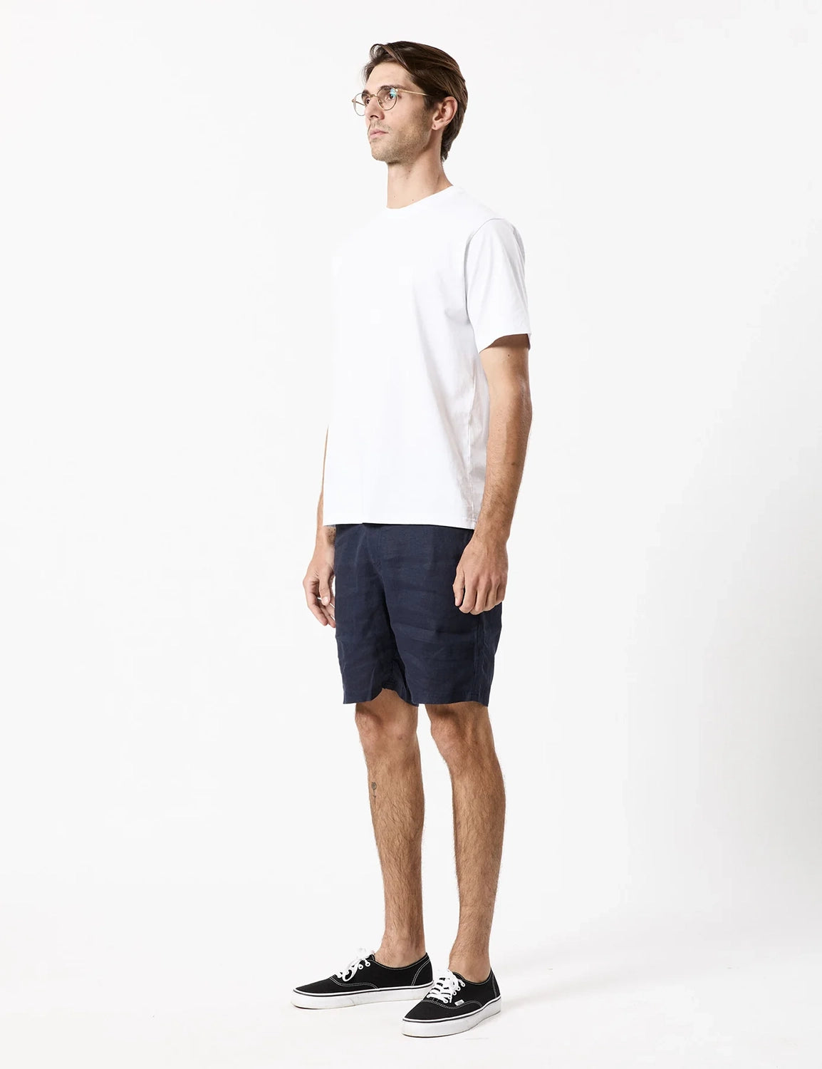 MR SIMPLE TANNER 3.0 LINEN SHORTS M104304