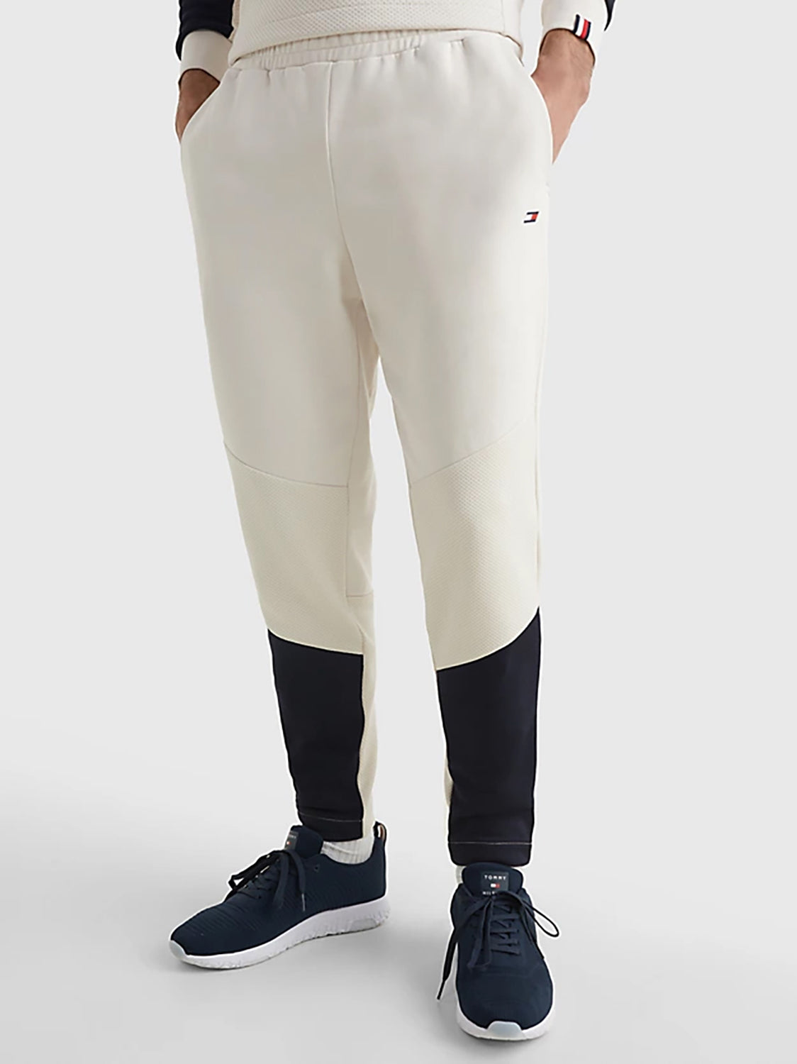 TOMMY HILFIGER MIX MEDIA SWEAT PANT MW0MW30381
