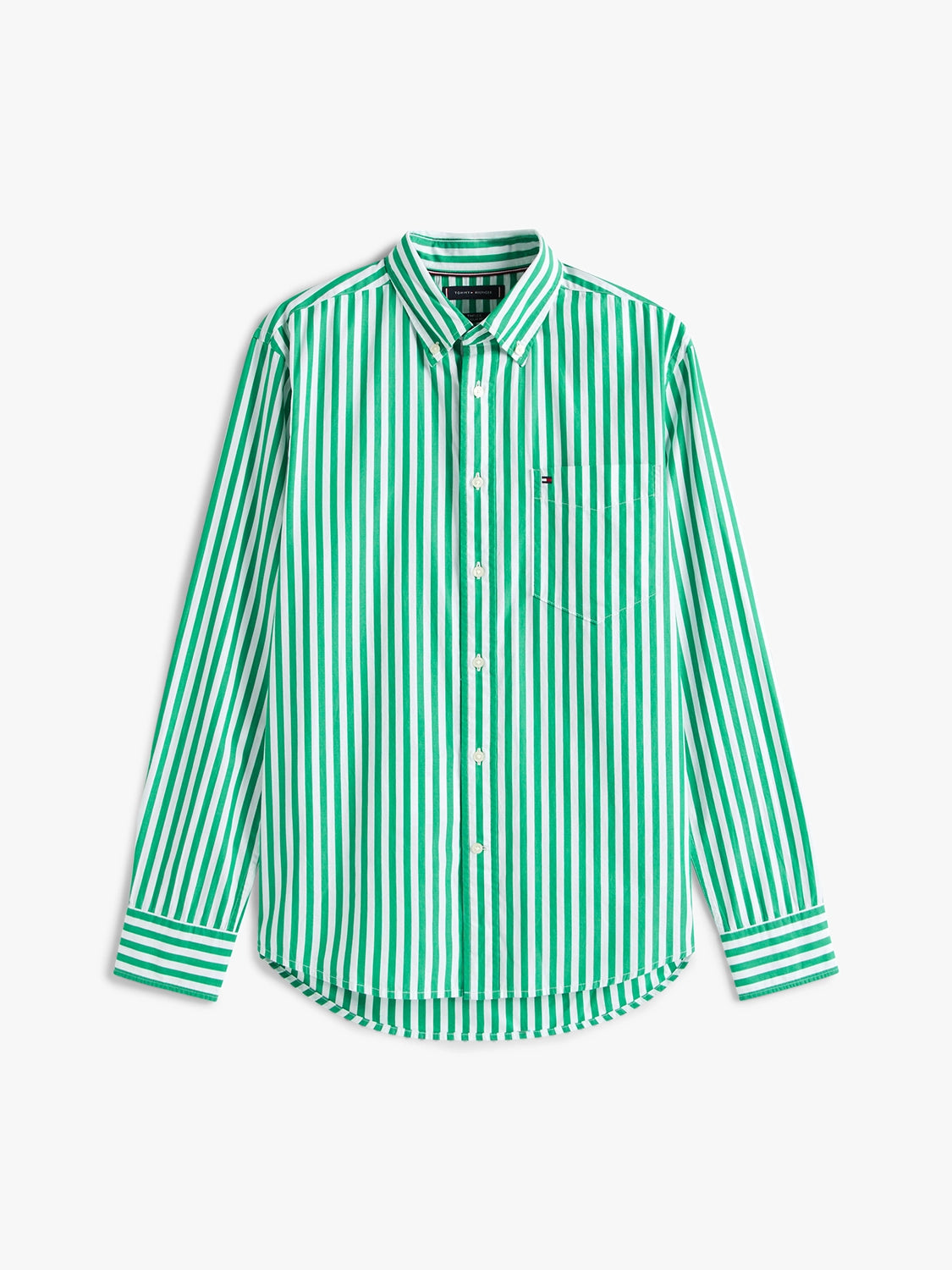 TOMMY HILFIGER COTTON POPLIN BOLD STRIPE L/S SHIRT MW0MW39451