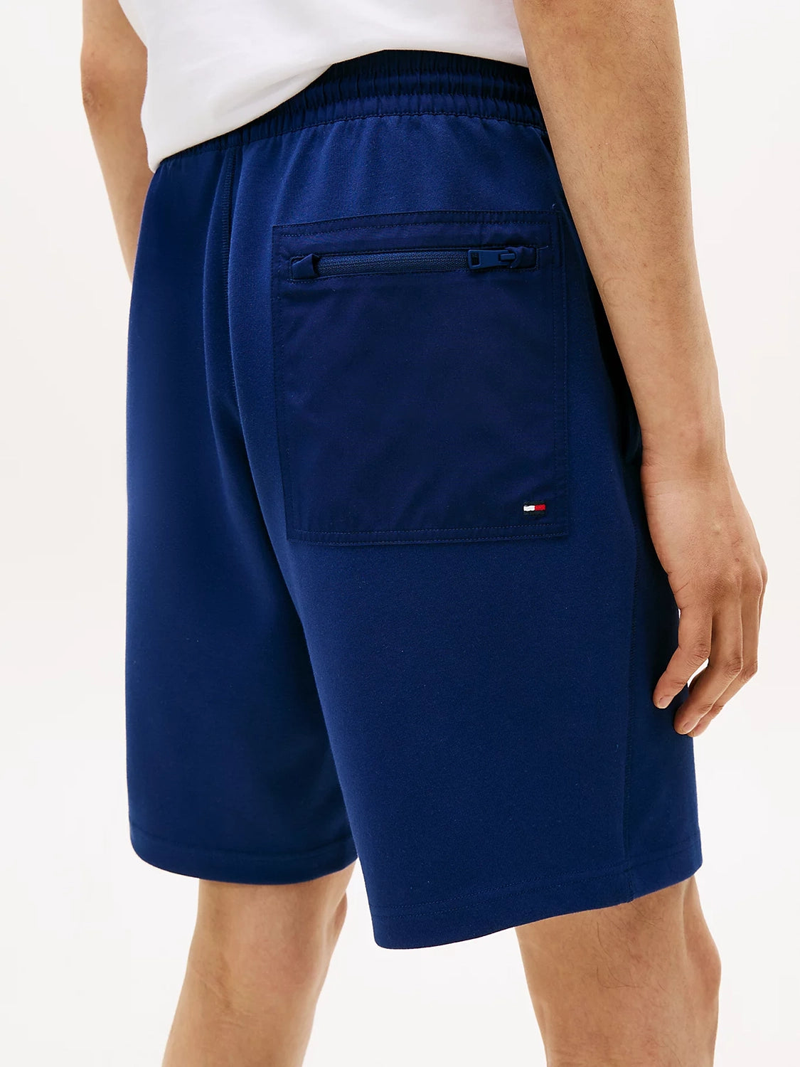 TOMMY HILFIGER SMALL EMBOSSED SWEAT SHORT MW0MW39687