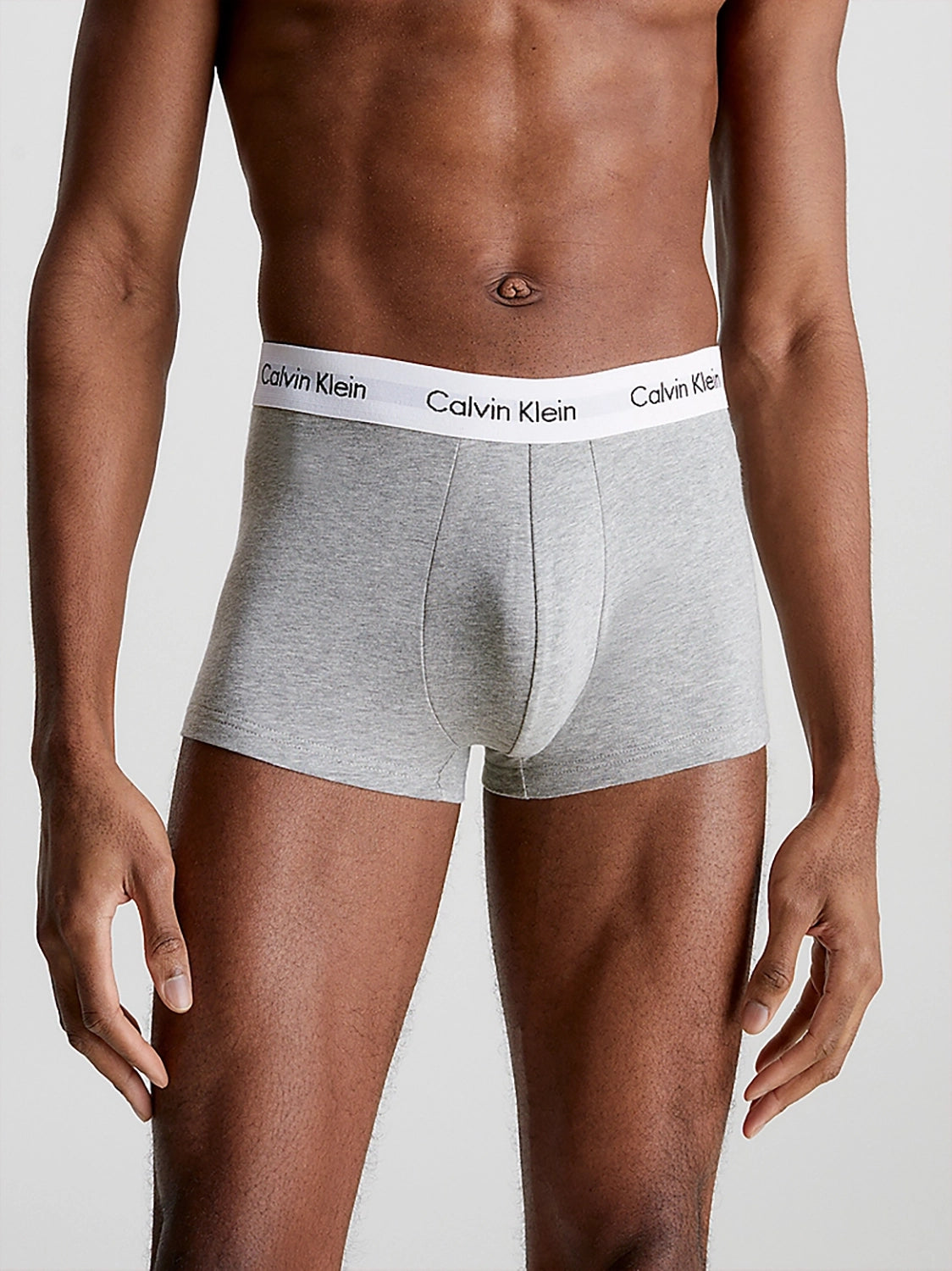 CALVIN KLEIN COTTON STRETCH 3PK LOW RISE TRUNK U2664