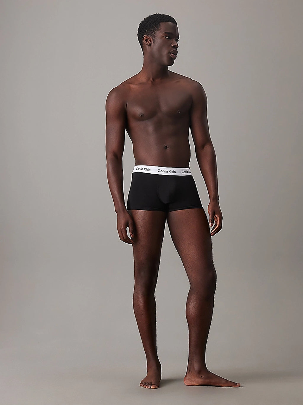 CALVIN KLEIN COTTON STRETCH 3PK LOW RISE TRUNK U2664
