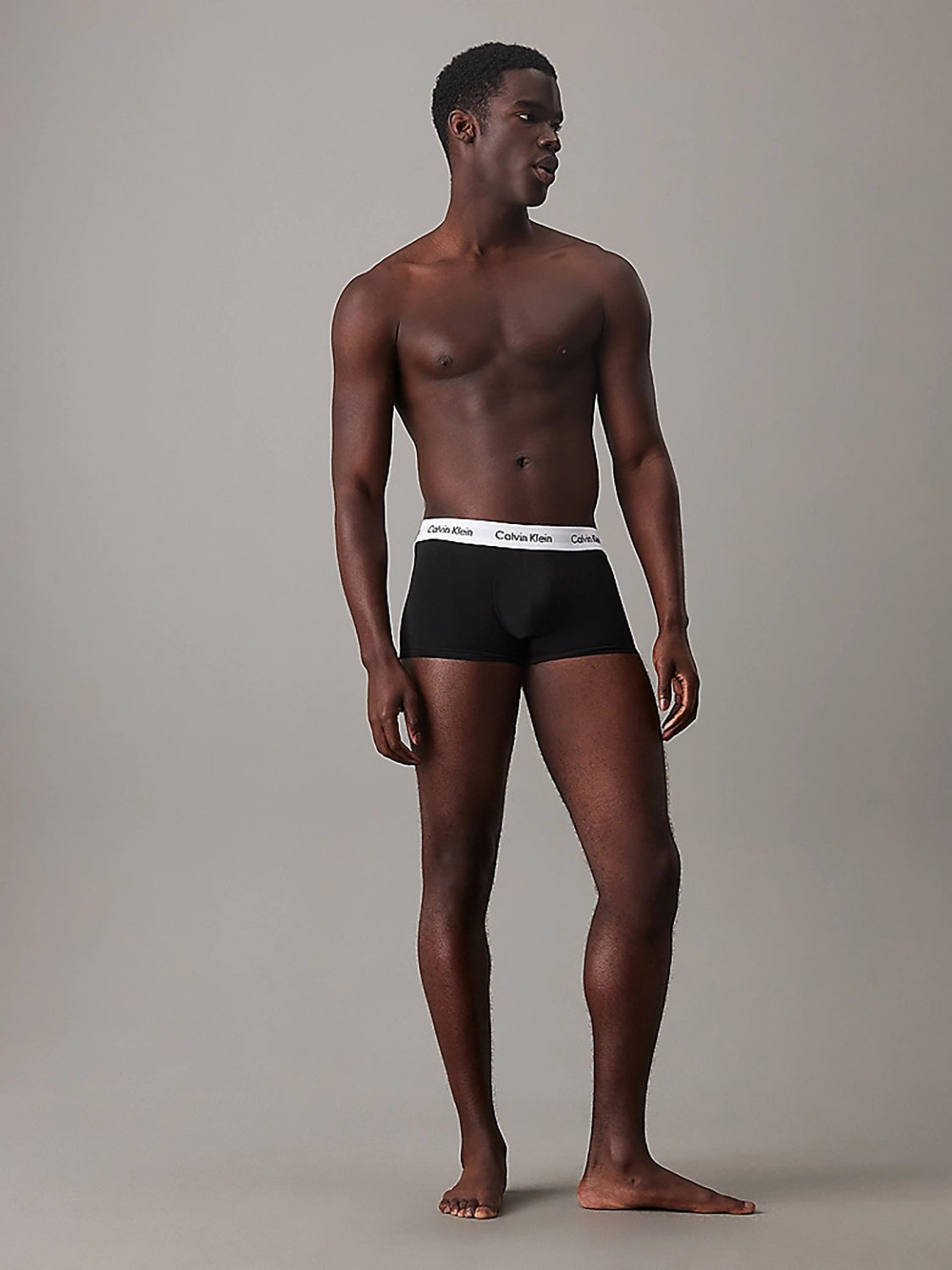 CALVIN KLEIN COTTON STRETCH 3PK LOW RISE TRUNK U2664