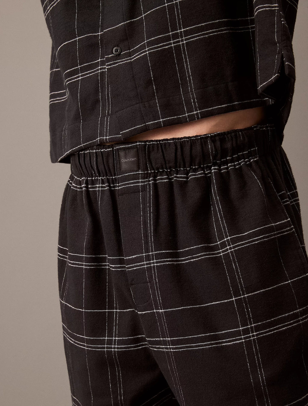 CALVIN KLEIN BEAM PLAID FLANNEL SLEEP PANT NM2697