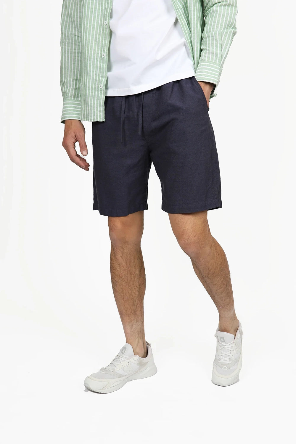 JAMES HARPER LINEN RELAXED WAIST SHORT JHSH30