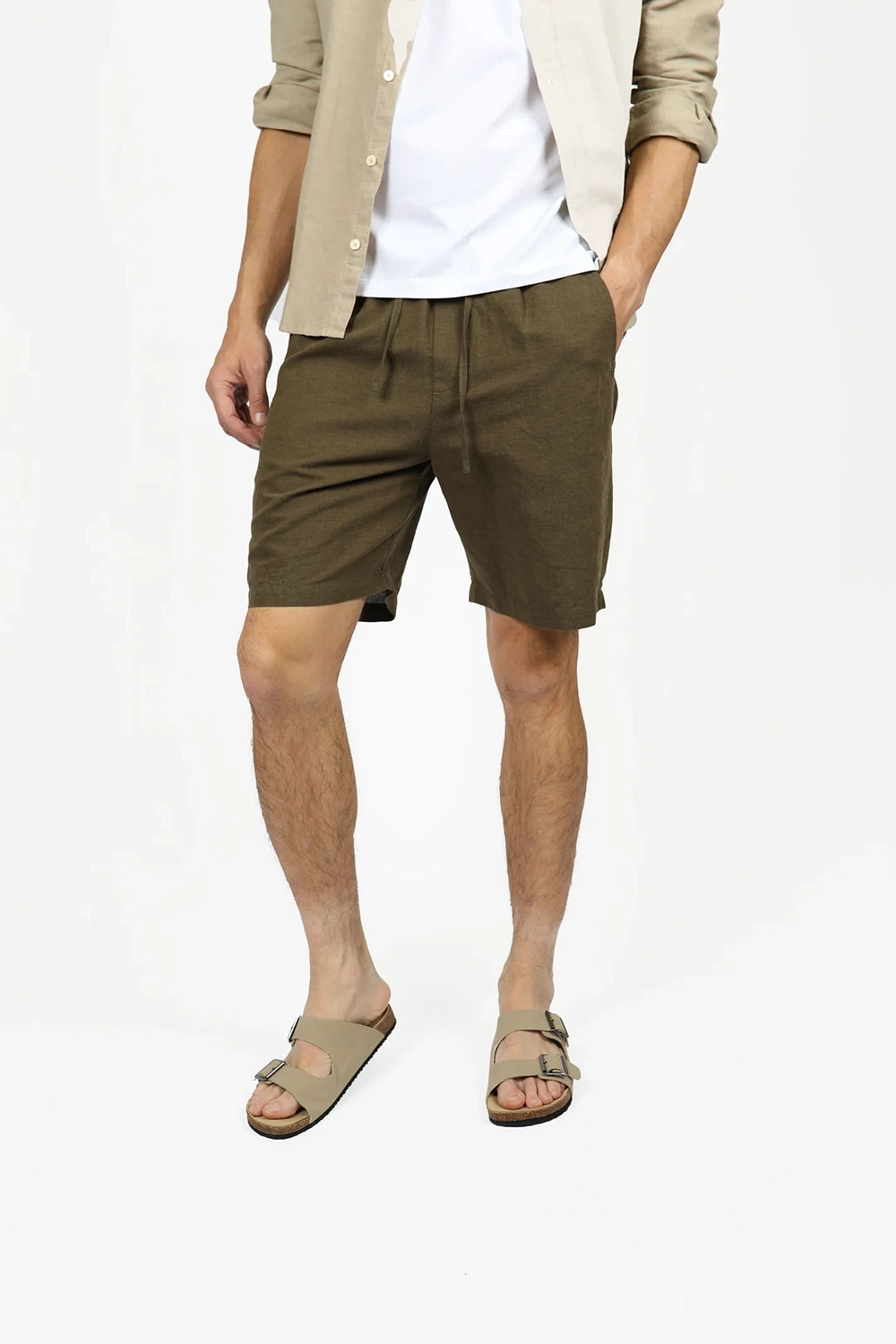 JAMES HARPER LINEN RELAXED WAIST SHORT JHSH30