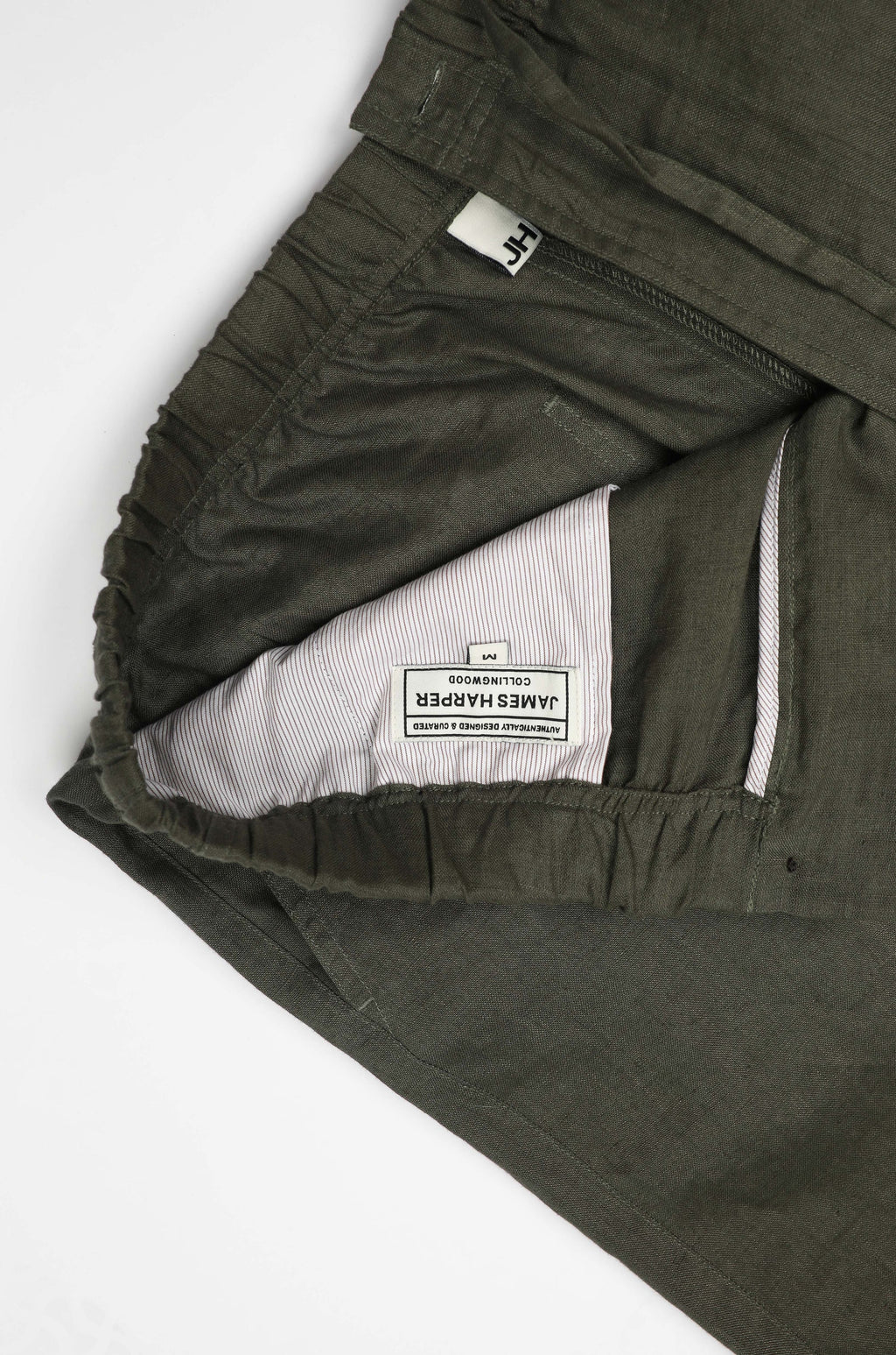 JAMES HARPER LINEN RELAXED WAIST PANT JHTR55