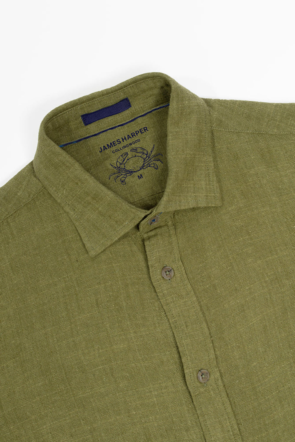 JAMES HARPER LINEN VISCOSE S/S SHIRT JHS501