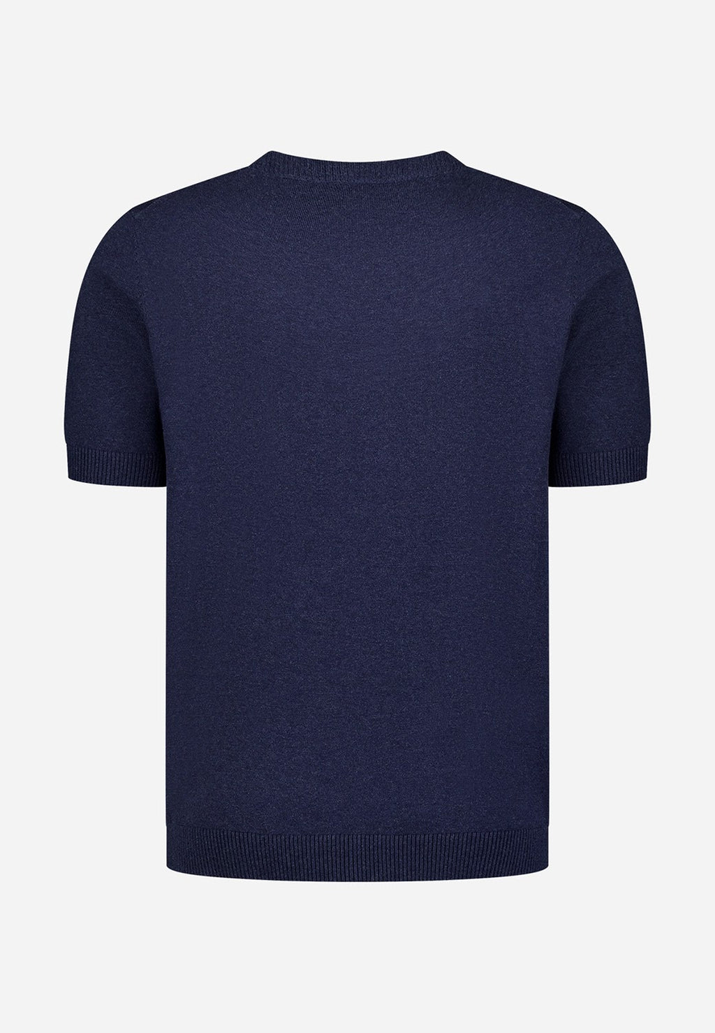 No Excess Knit Crew Neck Tee in Night