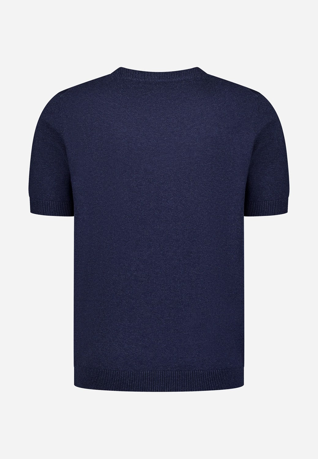 No Excess Knit Crew Neck Tee in Night