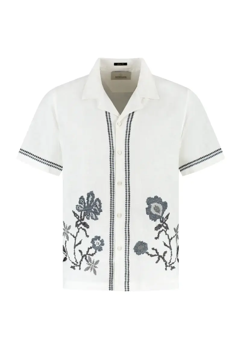 DSTREZZED HERO ARTWORK EMBROIDERED S/S SHIRT 311525