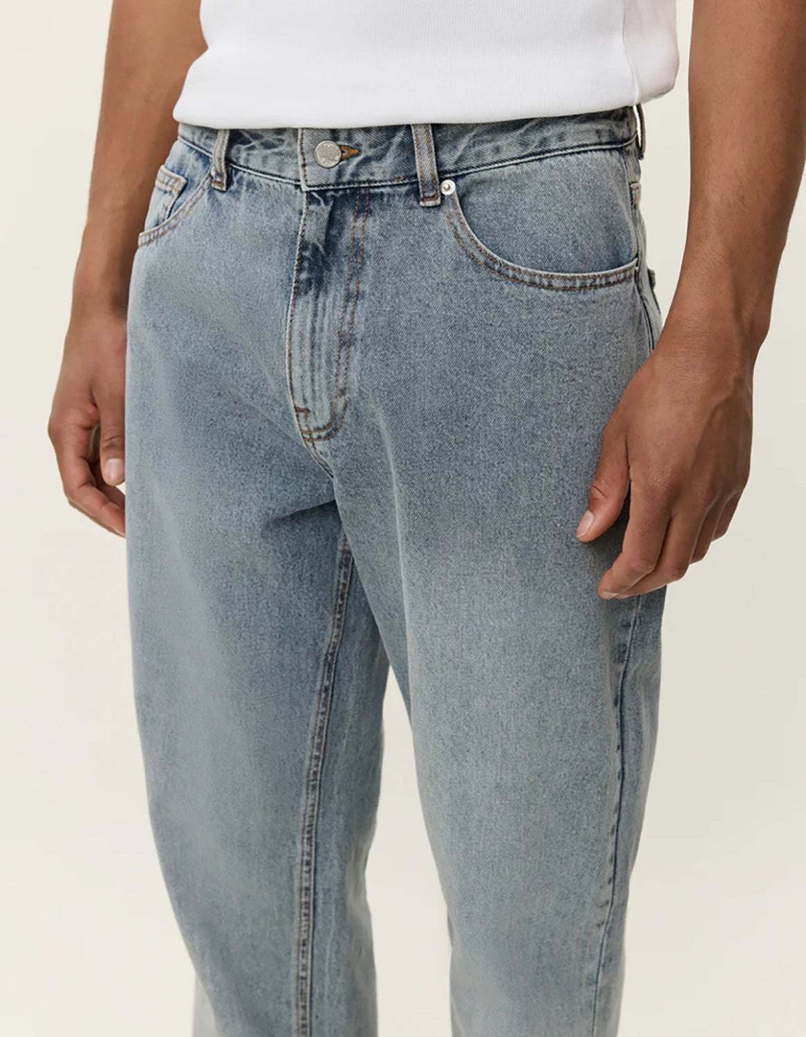LES DEUX RYDER WASHED DENIM JEAN 1001886