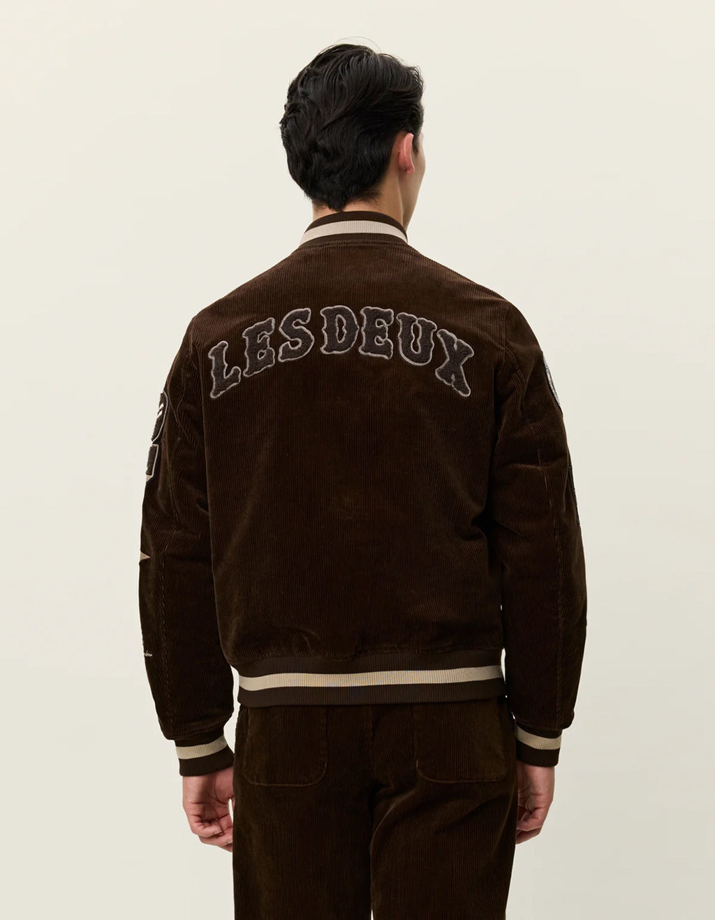 LES DEUX CORDUROY VARSITY JACKET 1001022