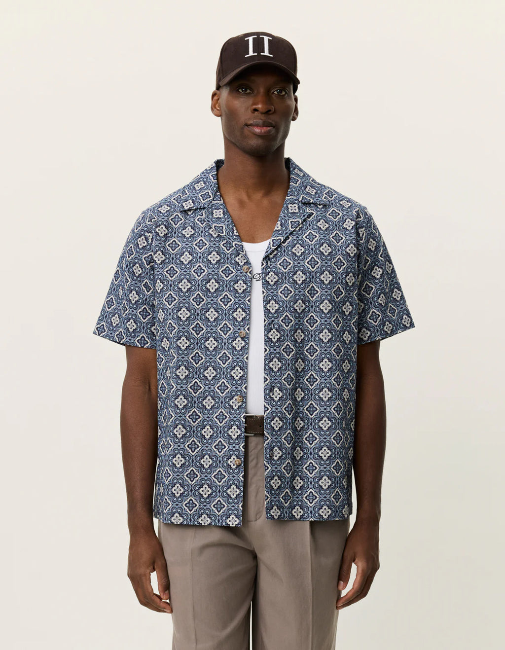 LES DEUX LUKAS ARABESQUE AOP S/S SHIRT 1001372