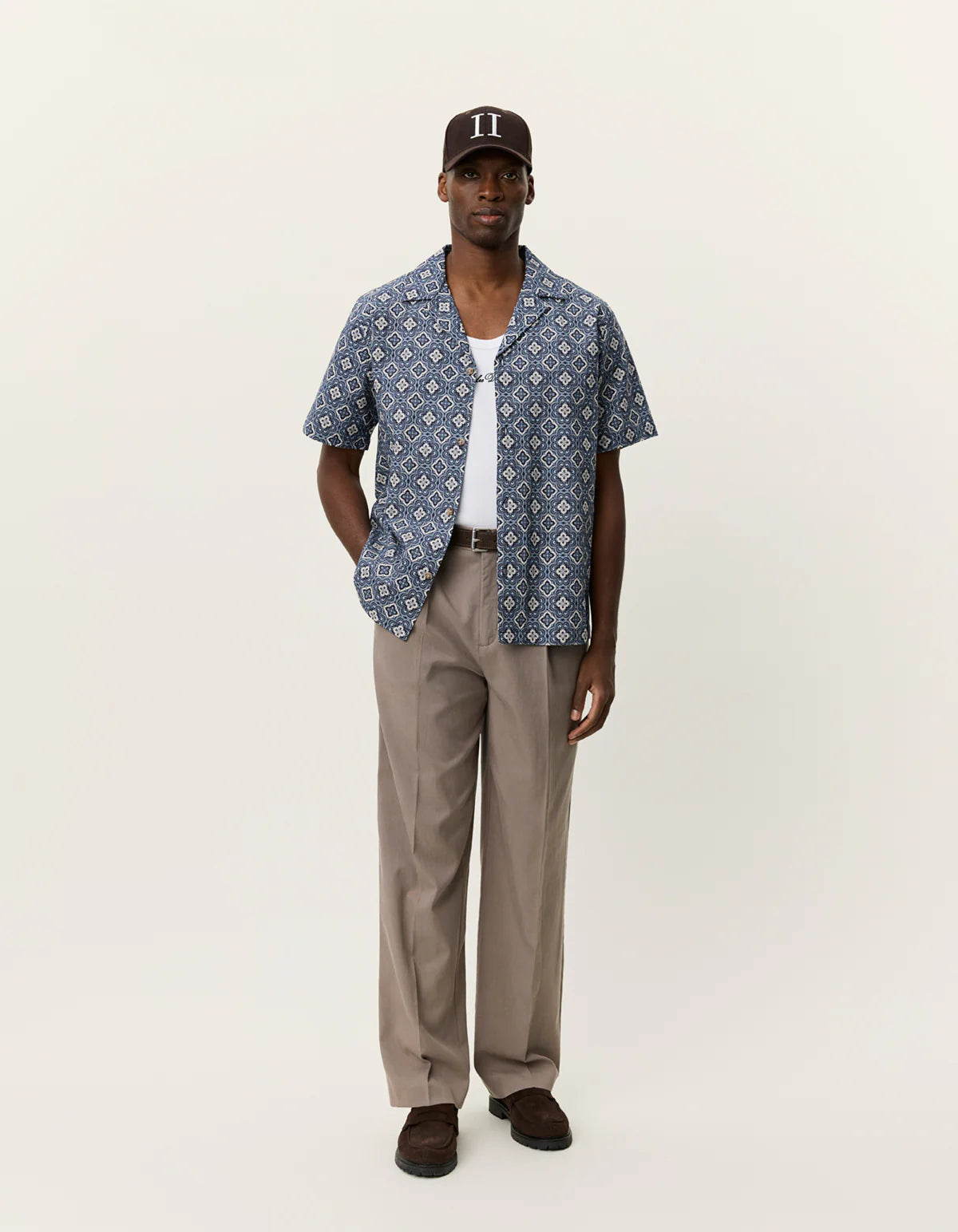 LES DEUX LUKAS ARABESQUE AOP S/S SHIRT 1001372