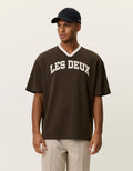 LES DEUX BRONSON MESH V T-SHIRT 1001449