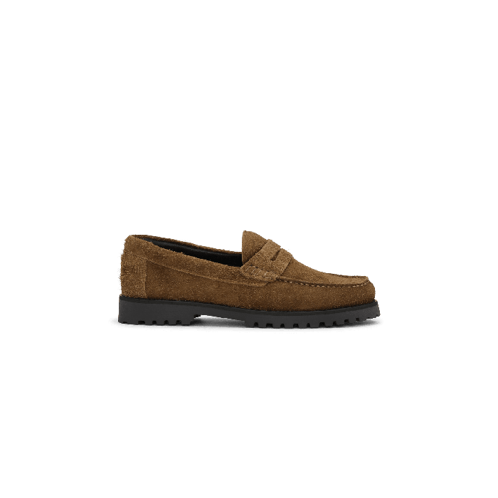 LES DEUX HAIRY SUEDE LOAFER 1002581