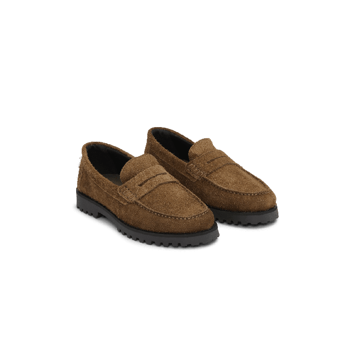 LES DEUX HAIRY SUEDE LOAFER 1002581
