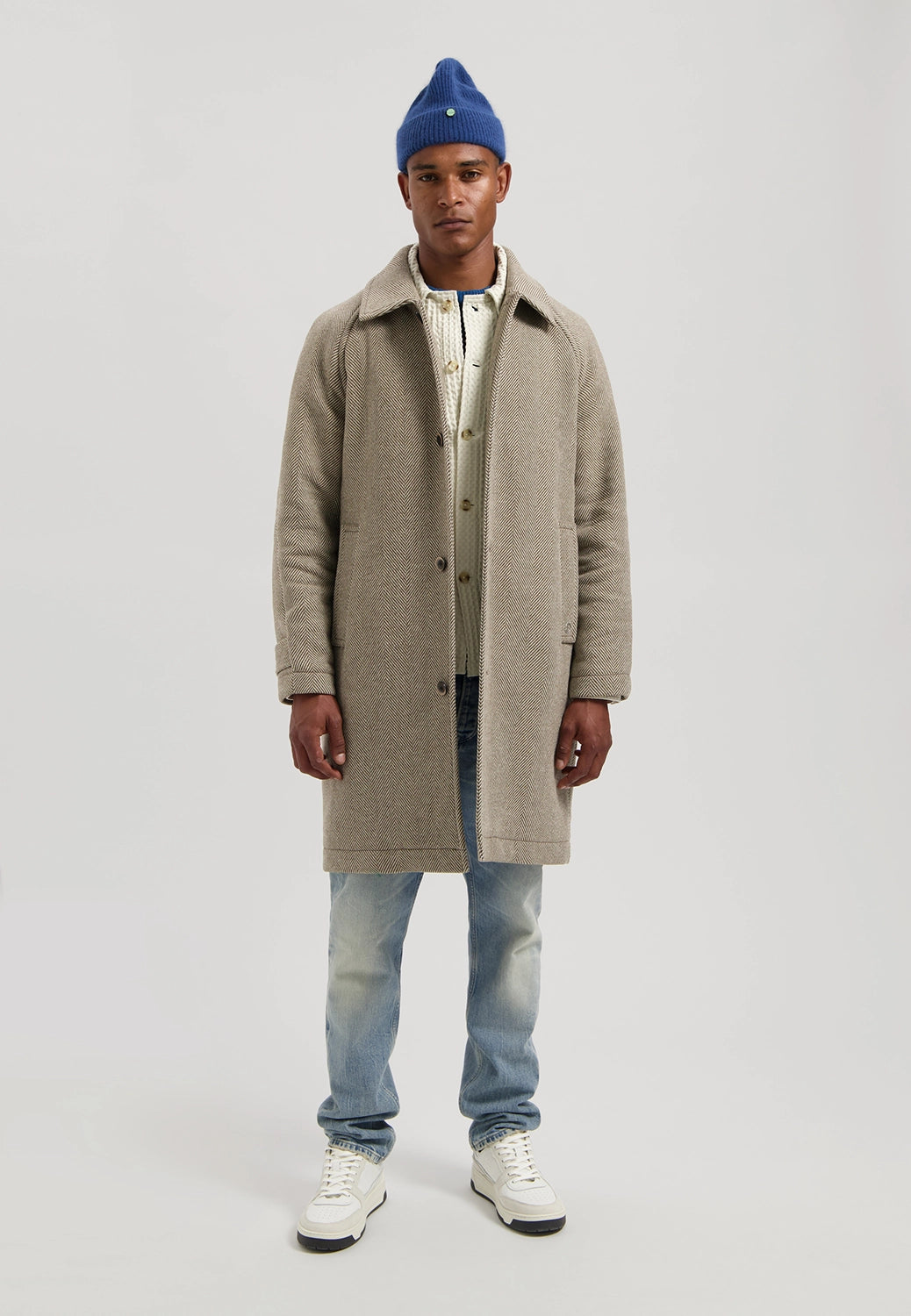 DSTREZZED ISAAC WOOL MIX COAT 101612